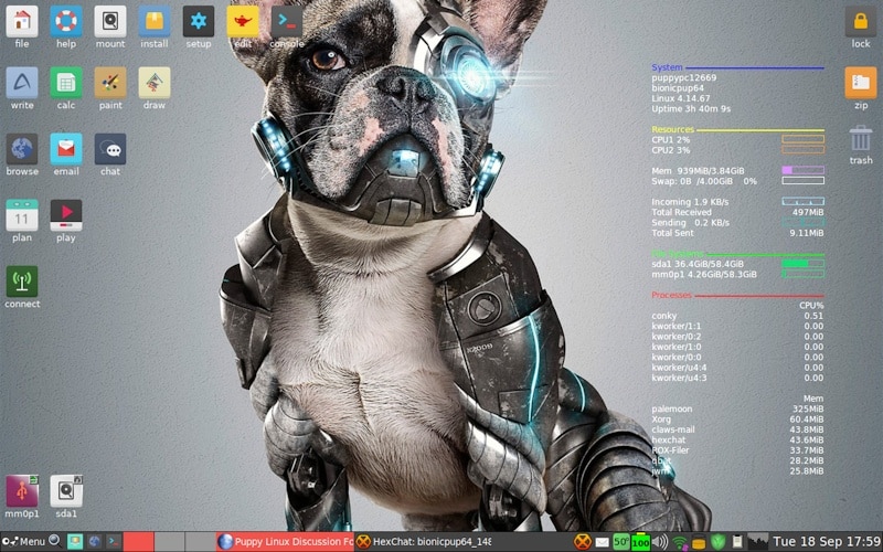 توزیع لینوکس puppy linux | بهترین توزیع لینوکس کدام است ؟ 